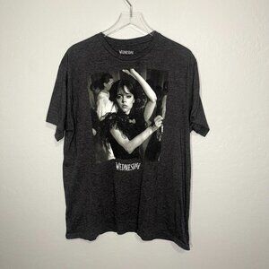 Addams Family "Wednesday" T-Shirt Top Size XL